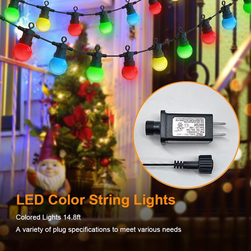 HCP085  G50四色户外灯串